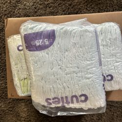 3 Packs Of Diapers Size 5
