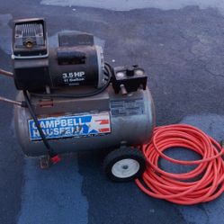 Campbell Hausfeld 11 Gallon 3.5 Horsepower Compressor