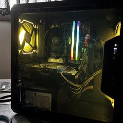 Micro ATX fully customizable fan argb custom built GTX 1660, AMD Ryzen 5 4500, 16gb DDR4 RAM 500gb SSD