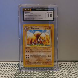 CGC 10 1st edition Piloswine 2001 Neo Relevations 36/64