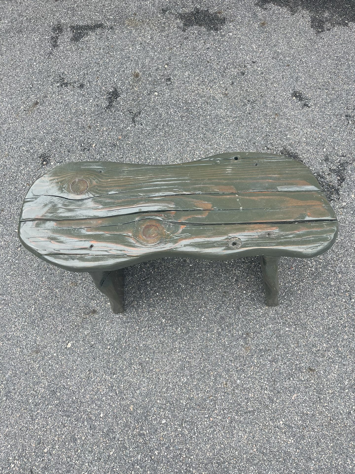 Authentic Bench made from Crystal Pier wood.