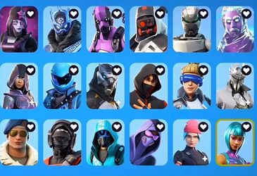 STACKED FORTNITE LOCKER (ALSO HAS RARE PICKAXES