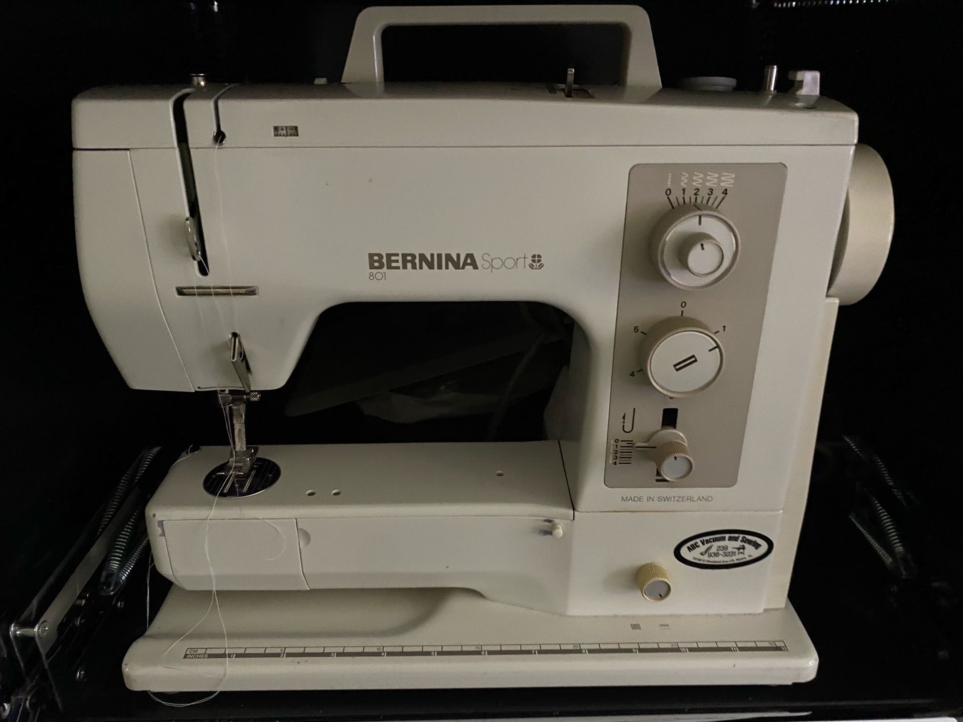 Sewing machine Bernini 801 Sport 802-803