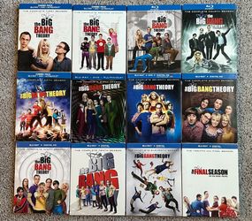 The Big Bang Theory - The Complete Original Blu Ray Series  (Season 1 - 12)