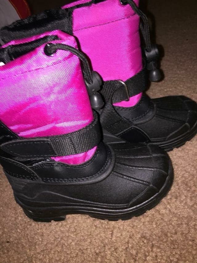 Toddler Pink Size 7 Snow Boots