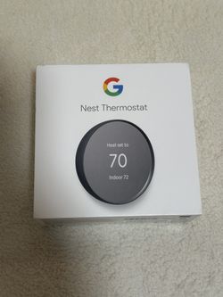 Nest Thermostat - Smart Programmable Wi-Fi Thermostat - Char