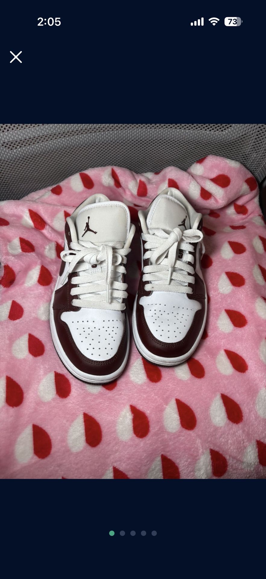 Jordan 1 Low Team Red 