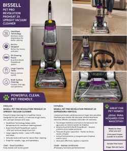 BISSELL ProHeat 2X Revolution Pet Pro Carpet