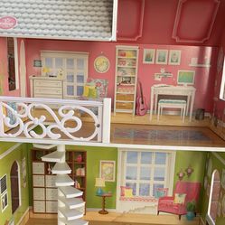 Children's Doll House PlaySet Kids Barbie Toys