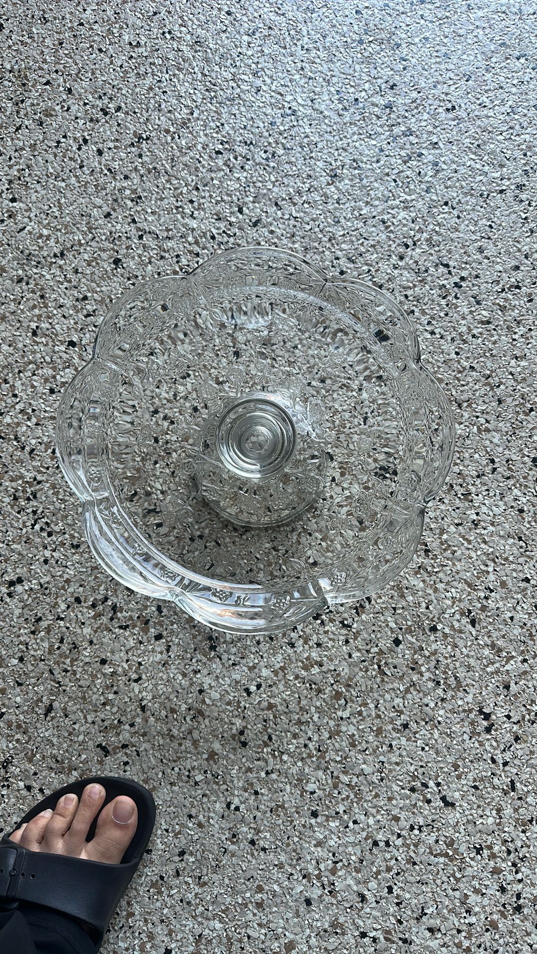 Glass Cake Dish
