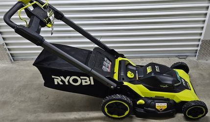 New Multi Blade 40v Ryobi Self-Propelled Lawnmower