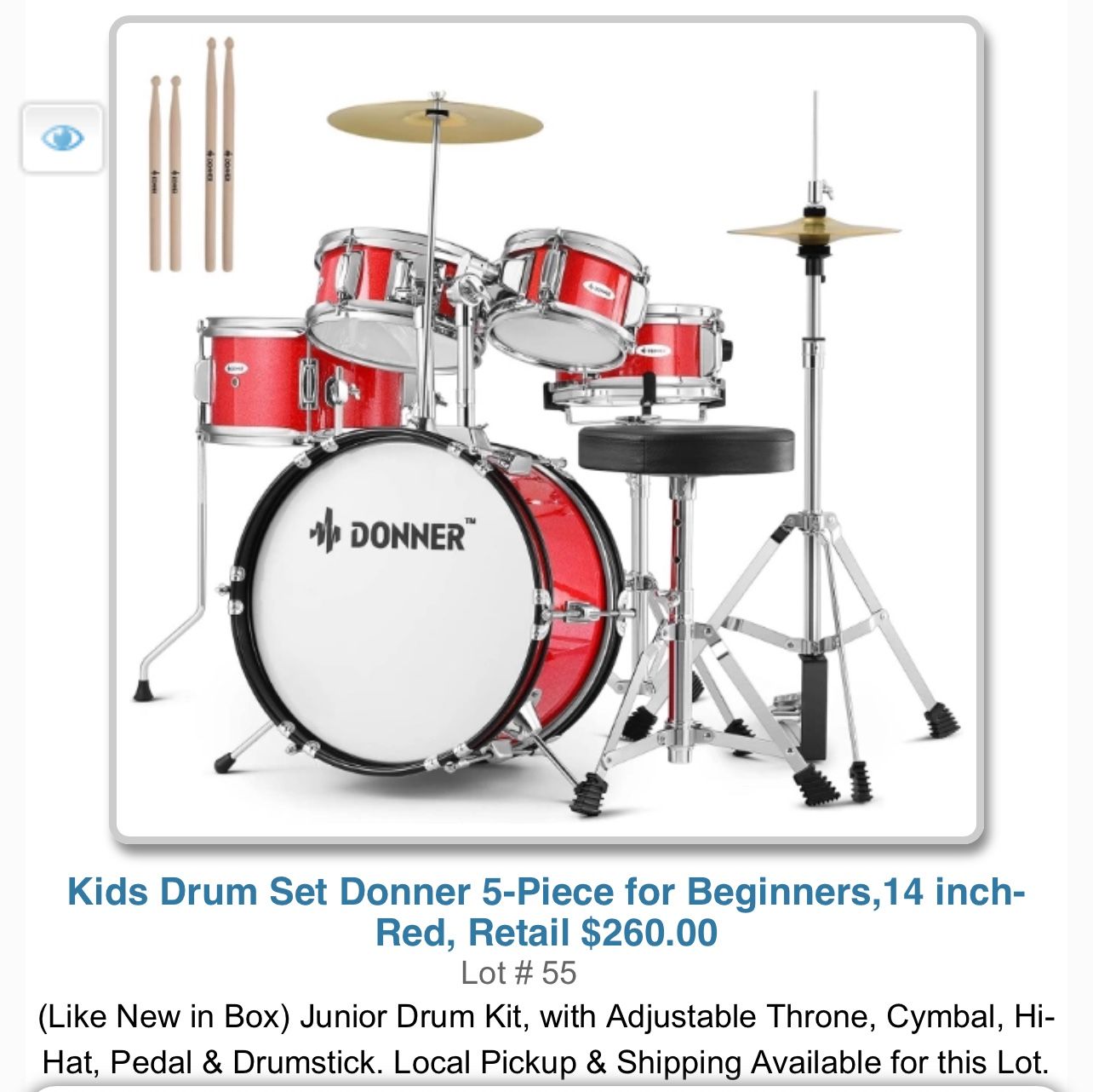 New Drum Set