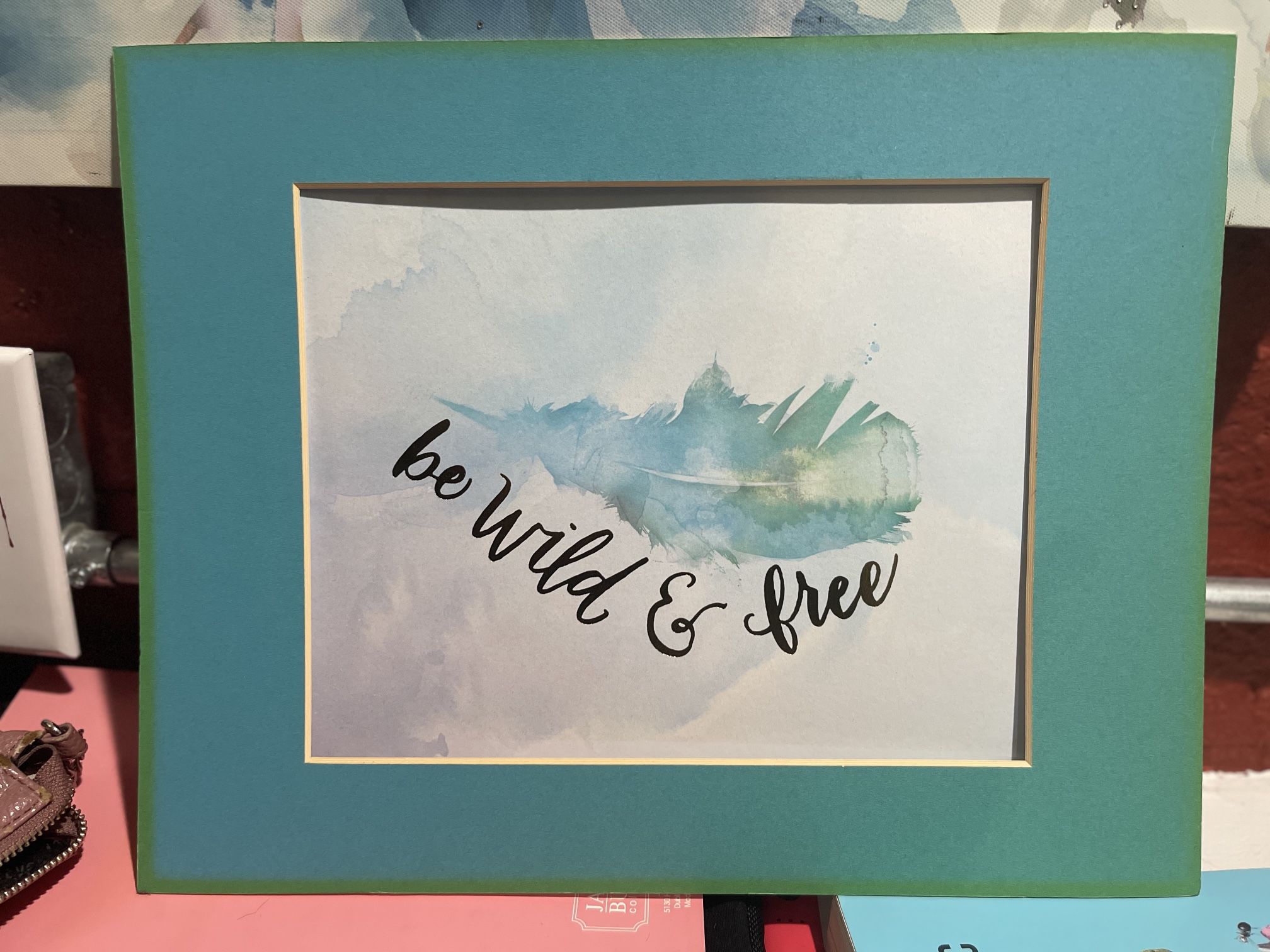Wall Decor Positive Message MOVING ALL MUST GO