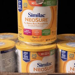 Brand New Sealed Similac NeoSure Premature Post-Discharge Baby Formula Powder, 13.1-oz Cans 
