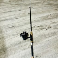 Omen black 7’1 8-14lb fishing rod with daiwa Tatula LT3000 fishing reel combo $180