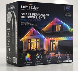 Smart Permanent Outdoor RGBIC Lights 100ft