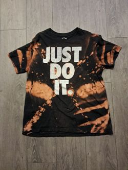 Bleach died Nike t-shirt