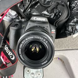 Camera -Canon Rebel Eos t7