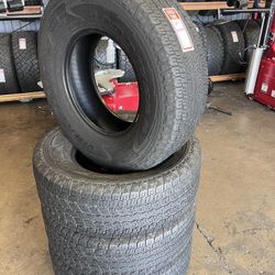 265/70R17 GOODYEAR WRANGLER ALL TERRAIN full tires set 
