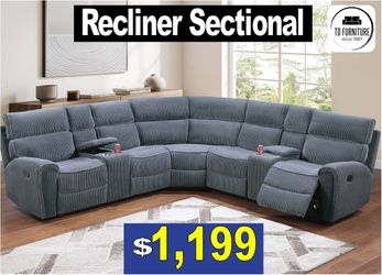 Recliner Sectional 