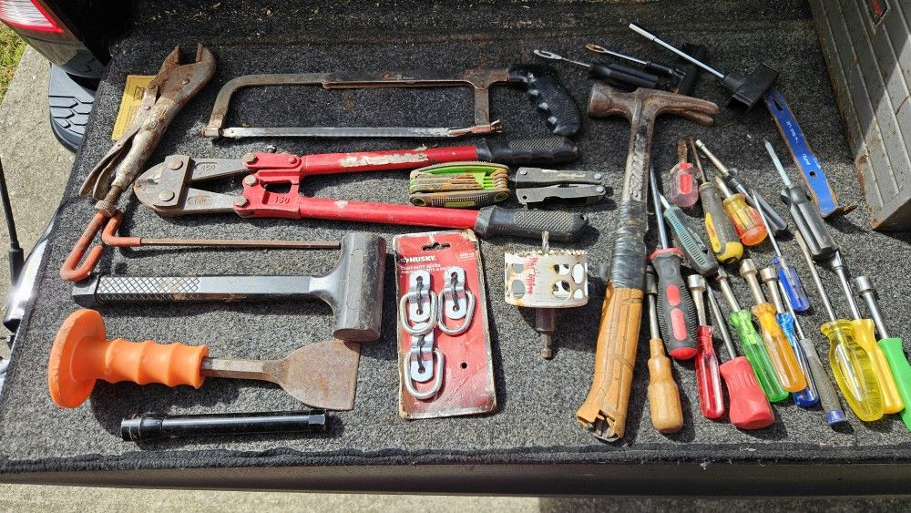 Toolbox With Random Tools