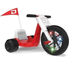 Droyd Romper Electric Tricycle for Kids 3+ Years, 24V Gifts Toys 3-6 MPH Max Speed & 45 Mins Max Long Lasting, Parental Speed Control Safe Trikes with