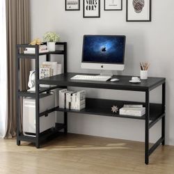 New 60 inch Study Desk with Reversible Storage Shelves  $165