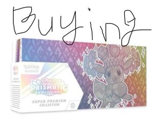 Buying Prismatic Evolutions SPC’s