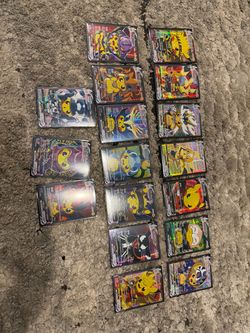 Pikachu Vcos Pokemon cards