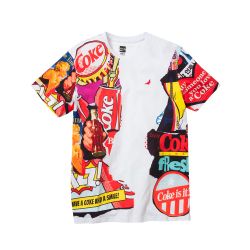 Coca Cola Tee Shirt with Bold Graphic Design