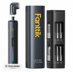 Fanttik S2 Pro Max Electric Screwdriver, Cordless Screwdriver Set