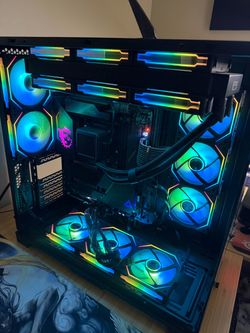 Partially complete gaming PC