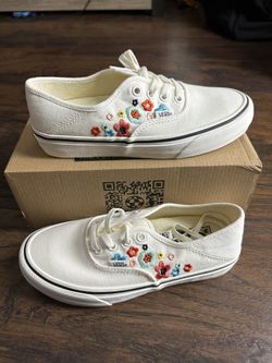 Groovy Floral Vans