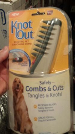 Knot out electric pet grooming home safely, and cuts Tangles and knots
