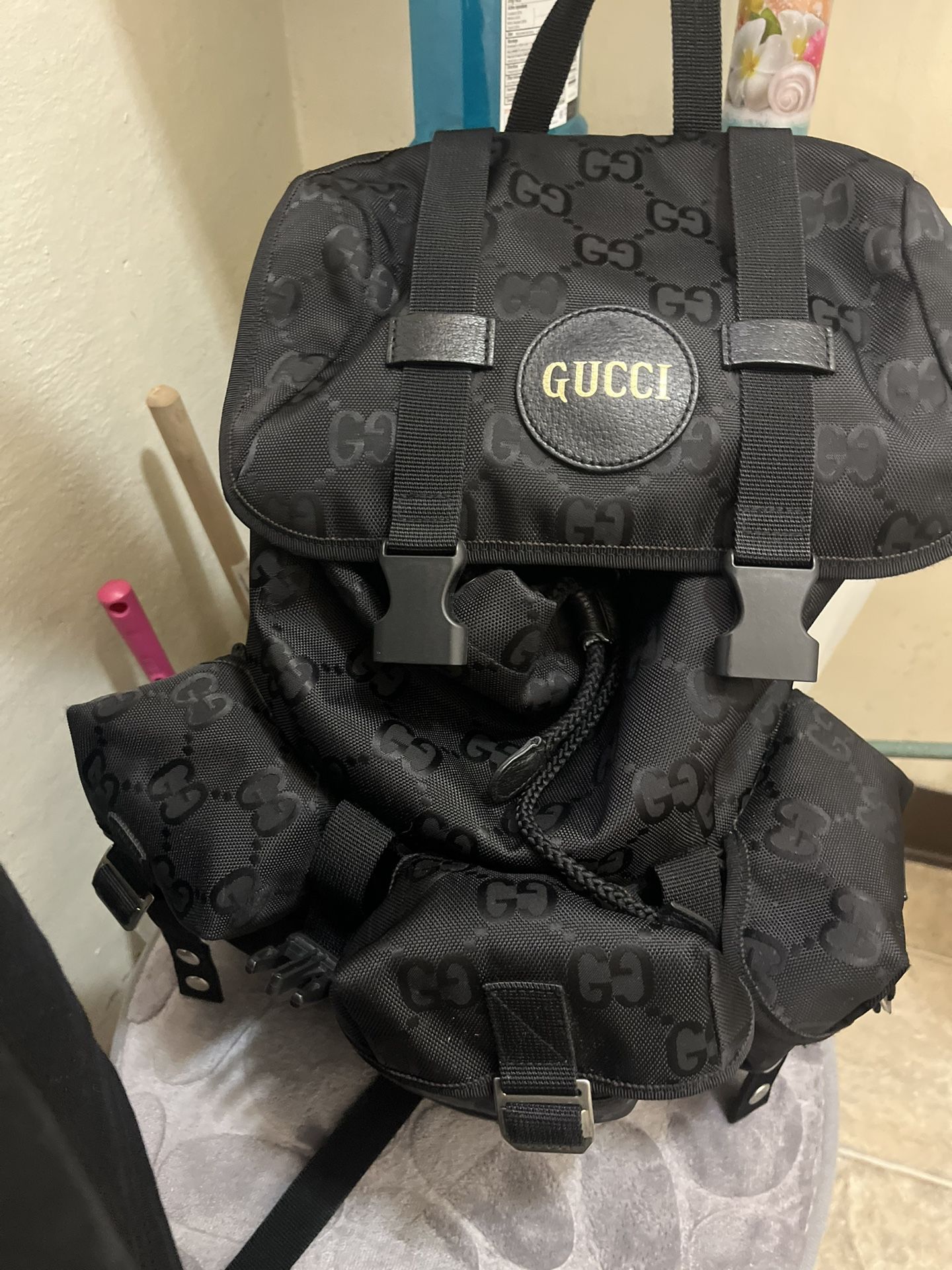 Gucci Off The Grid Utility Backpack Black 