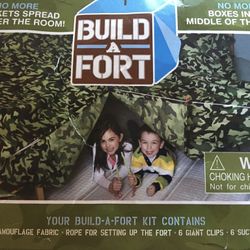 Build A Fort Kids Play Tent