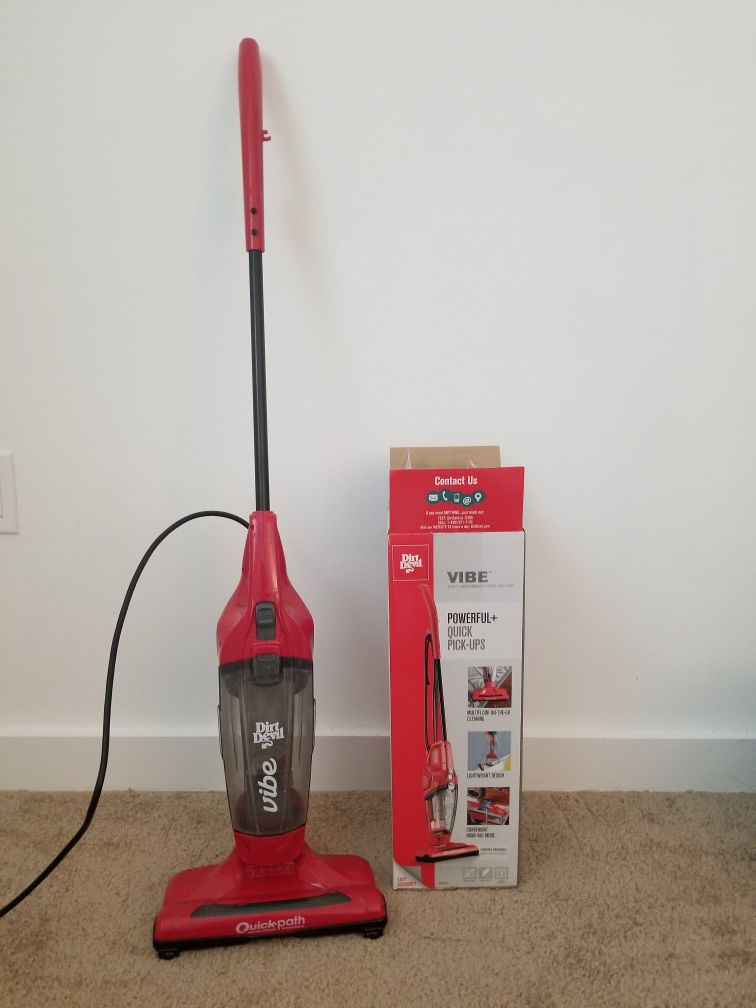 Dirt Devil Vibe 3-in-1 Corded Stick Vacuum Cleaner w/ Removable Hand Held Vac