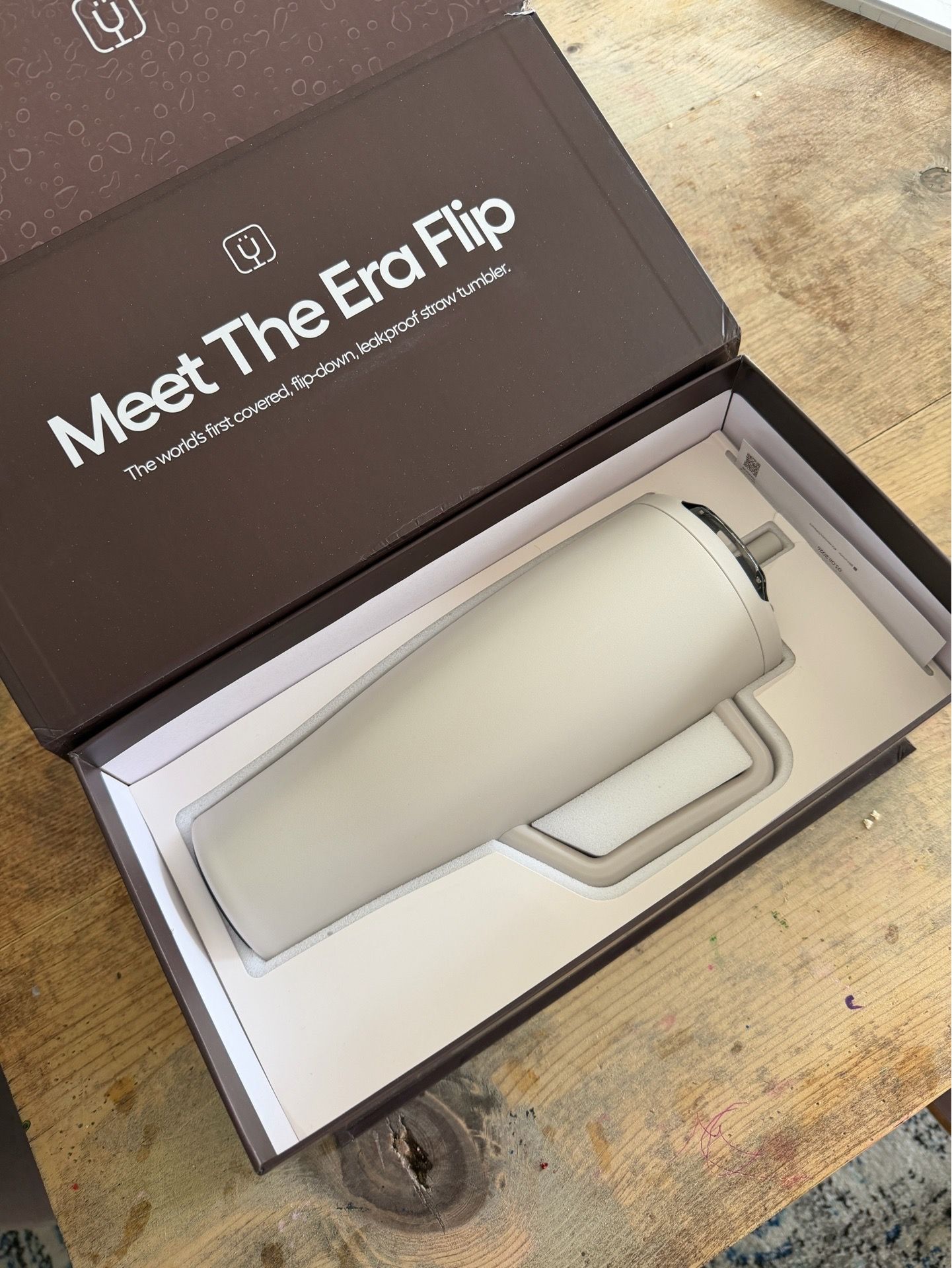 Brand New BruMate Era Flip Leakproof Tumbler water bottle cup