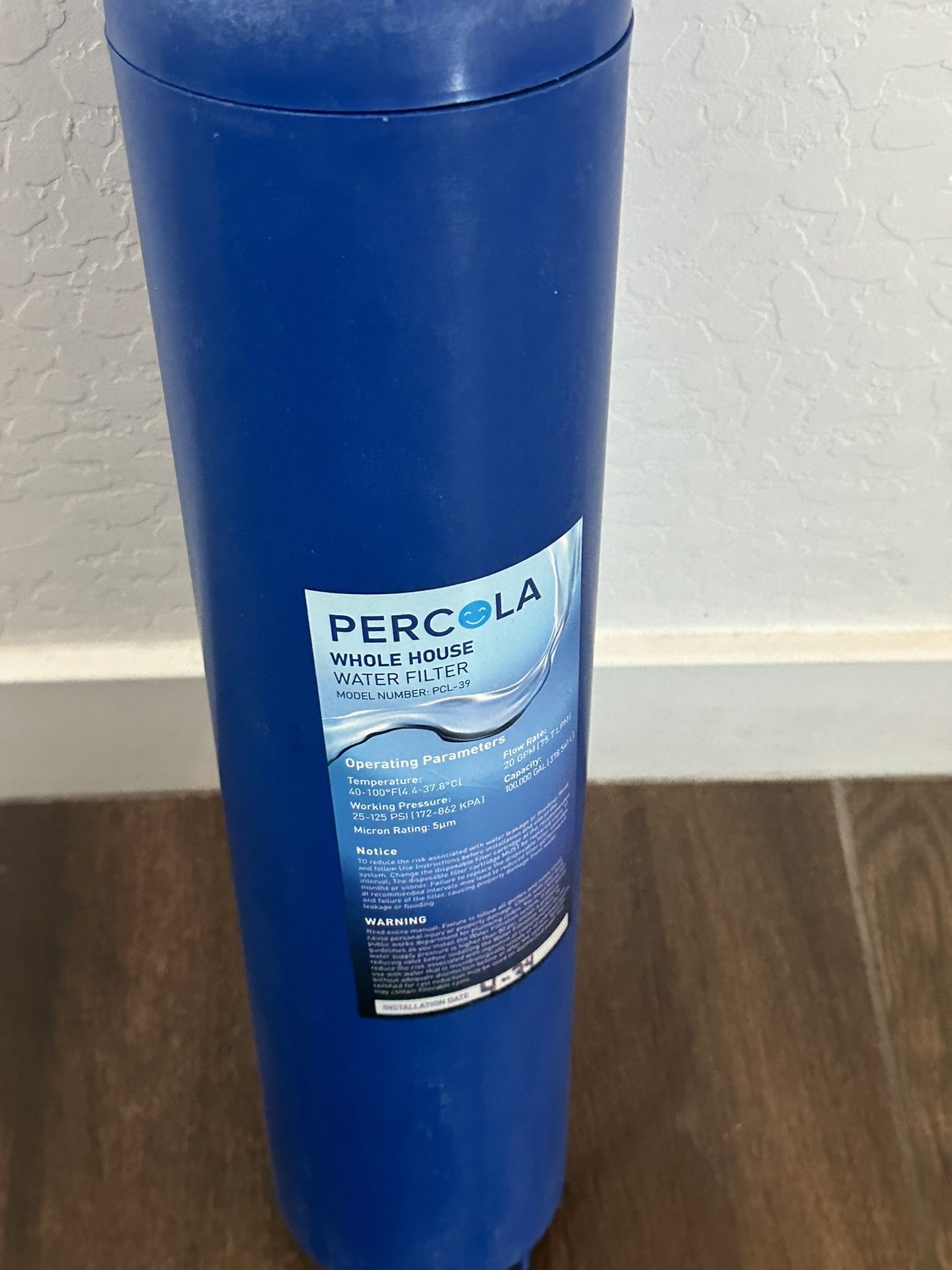WHOLE HOUSE FILTER 100,000 GAL