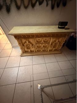 Tv stand dresser cabinet combo