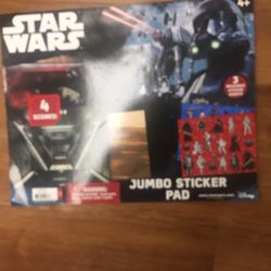 Jumbo Star Wars Sticker Pad