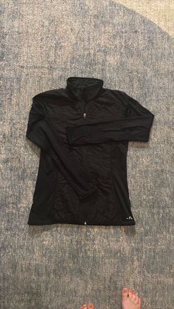 bcg Black Full-Zip Athletic Jacket