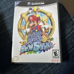 Super Mario Sunshine Nintendo GameCube Complete CIB Black Label 