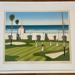 Fortified Gear : Golf painting by J. W. Brant (90 x 85)