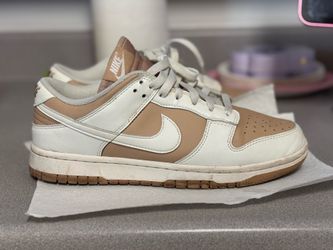 Nike Dunk Low Next Nature in a beige/cream