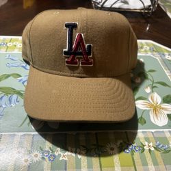 Rare Dodgers New Era Fitted 7 1/4 
