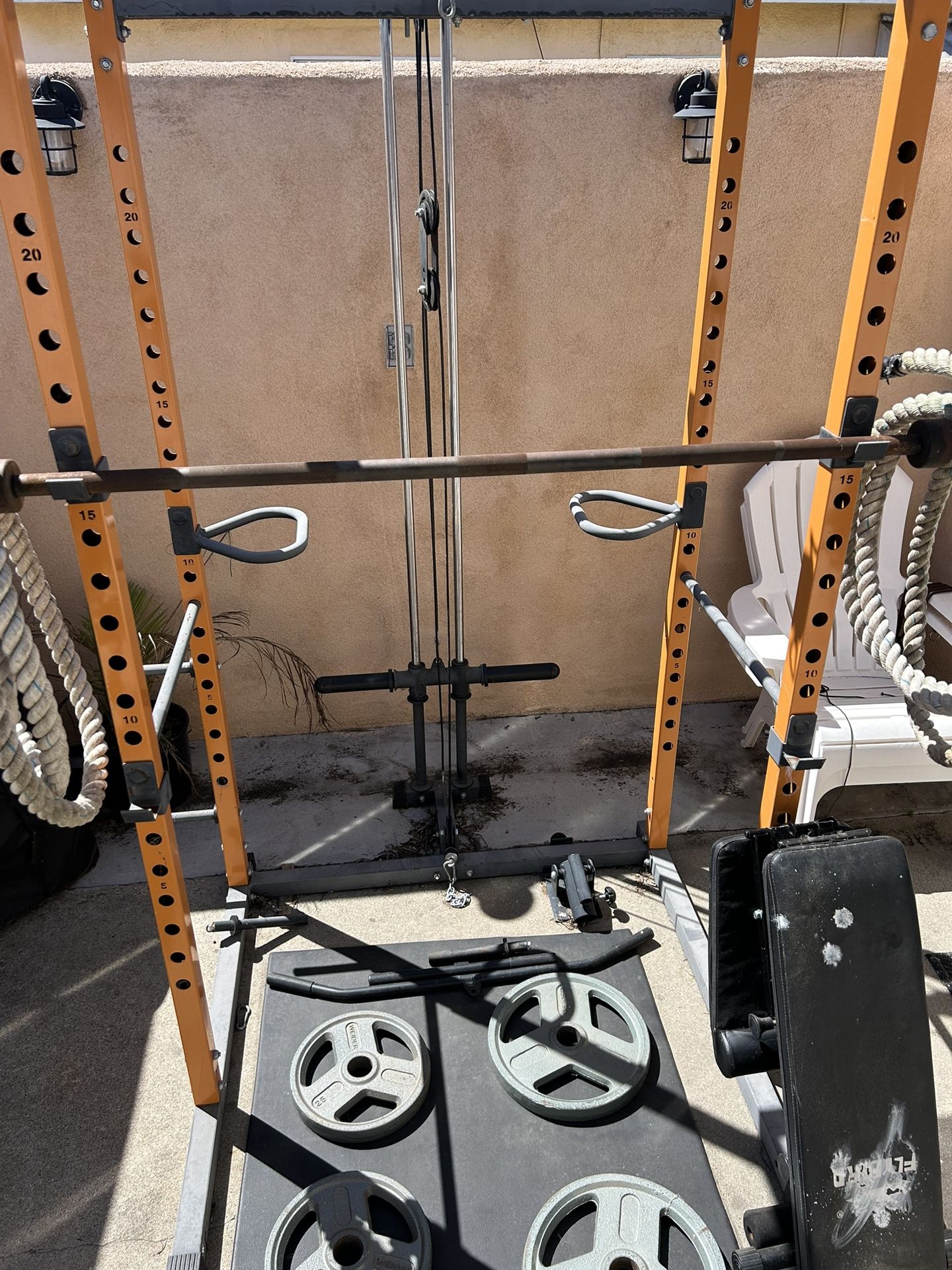 Rack And Weights