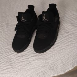 Jordan Retro 4 Black Cat Original Not Fake Hit Me Up Size 81/2 