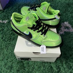 Nike SB Dunk Low Powerpuff Buttercup 