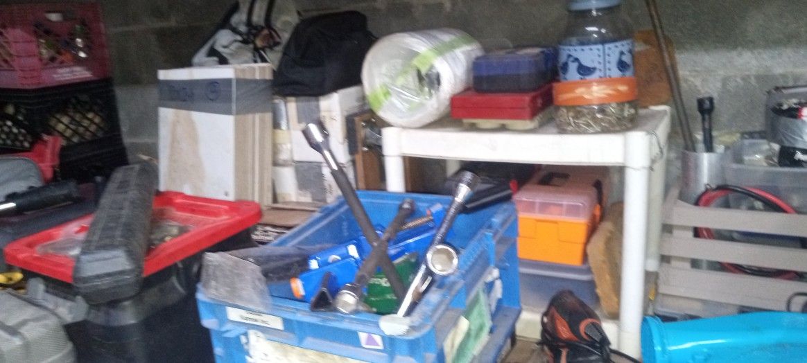 Garage Of Stuff To Sell